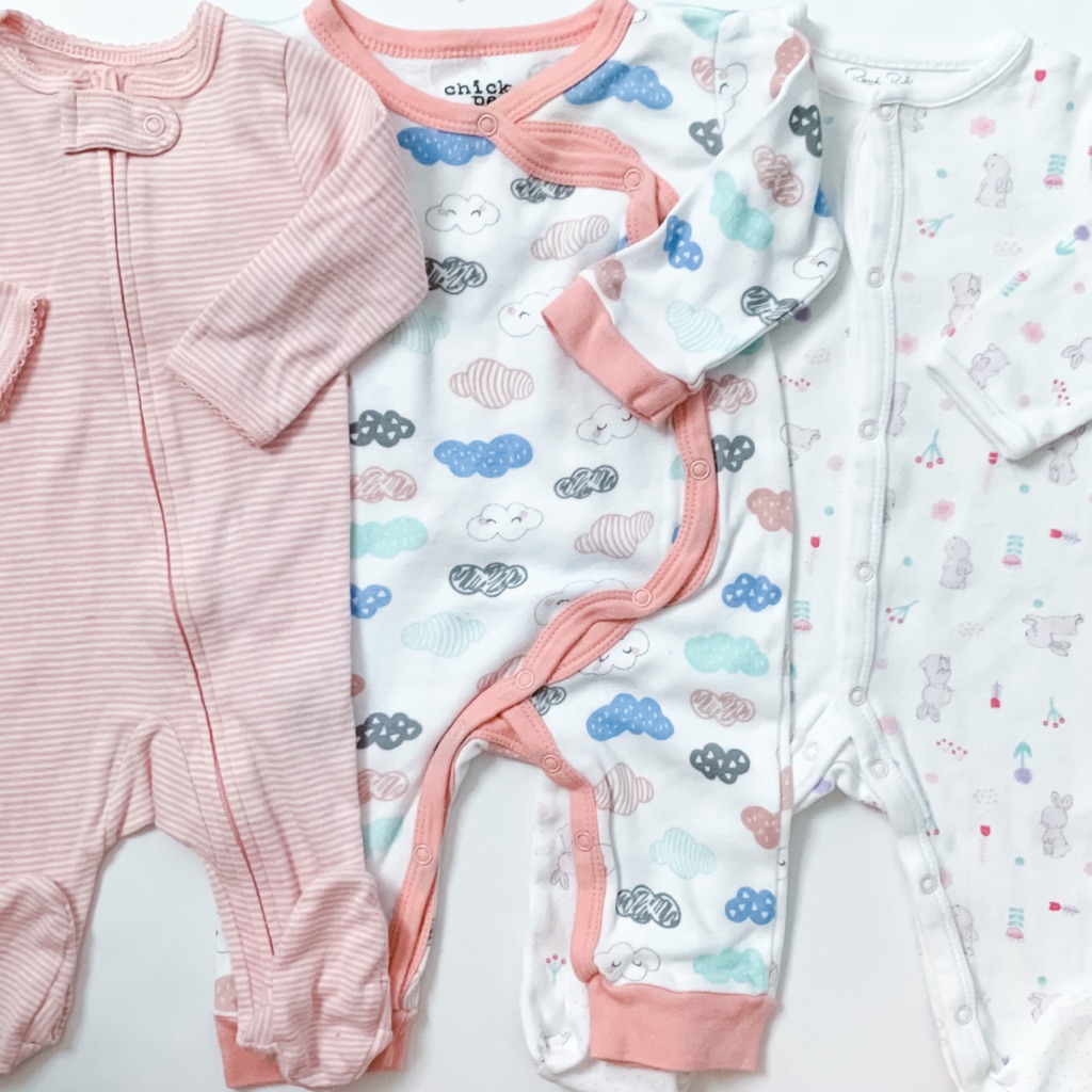 3 Various Size And Brand One Pieces